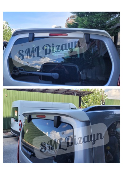 Opel Combo Spoiler 2020-2024 Plastik Spoyler Rüzgarlık