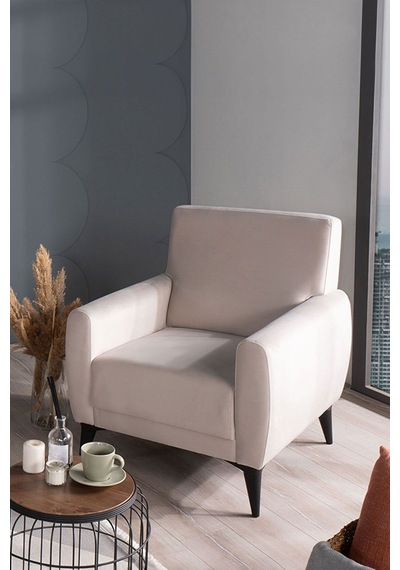 Kilim Mobilya Dove Yüksek Ayaklı 3 2 B Koltuk Takımı Krem