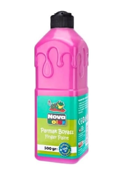 Nova Color Parmak Boyası 500ml Pembe - 2 Adet Pembe