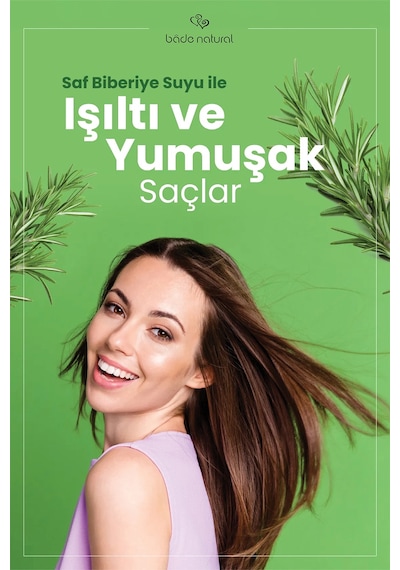 Bade Natural Biberiye Suyu Güçlendirici Saç Toniği Refill 200 ML