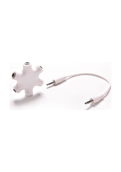 Kulaklık Çoklayıcı 5 Port 3.5Mm Çoğaltıcı Apple Uyumlu iPhone iPad Samsung Lg