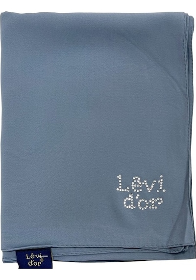 Levidor Medine Ipeği Şal - Indigo Indigo