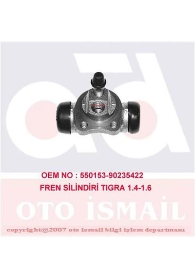 CIFAM 101-298 FREN SİLİNDİRİ ASTRA F 91- ASTRA F CLASSIC 99- ASTR