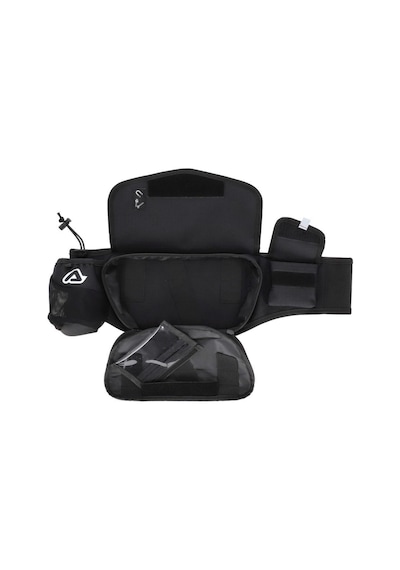 Acerbis Ram Pro Logo Bel Çantası Siyah Beyaz 2l