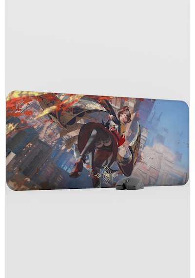 Chiori Genshin Impact Anime Gacha V5 - 90x40 Xxl Gaming Mouse Pad Fare Altlığı