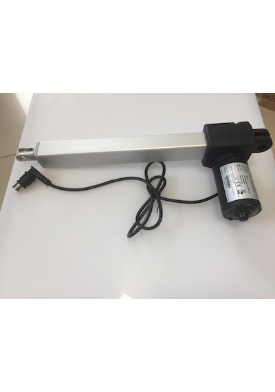 Lineer Aktüatör 6000N (600Kg) 100mm Strok Mesafesi 24V