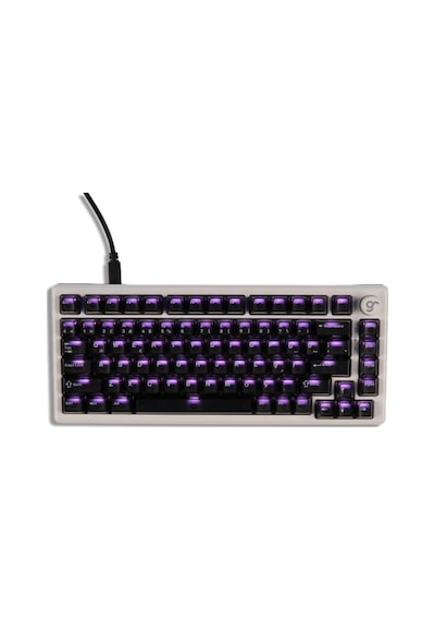 Cherry Single Shot Pc Full Set Şeffaf Türkçe Keycap Set