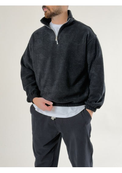 Cocopelli Erkek Siyah Sweatshirt Coc2711 Siyah