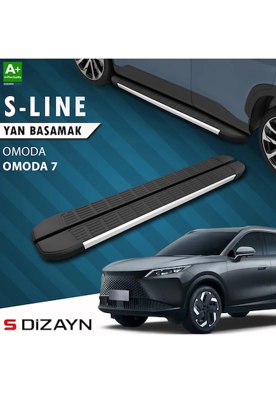S-dizayn Omoda Omoda7 S-line Aluminyum Yan Basamak 183 Cm 2025 Üzeri A+ Kalite