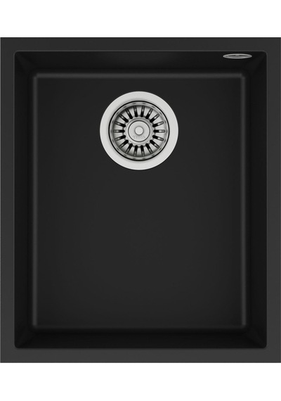 Teka Square 34.40 Tg Black Granit Eviye. Tezgahaltı