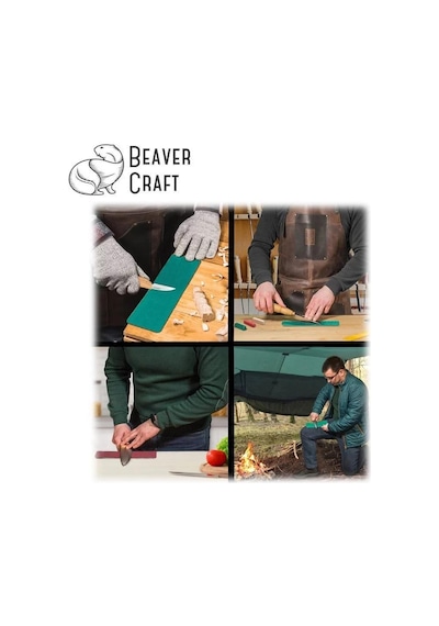 Beavercraft Ls7p03 Deri Parlatma Kayışı Ve Macunu Seti, 4 Parça
