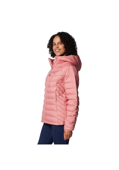 Columbia Powder Lite Iı Kadın Kapüşonlu Mont Wk8123-629 Pembe