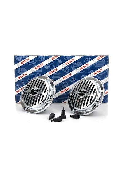 Bosch  Yüksek Ses Süperton Büyük Kafa Nikelaj Korna 12V 325/400 Hz