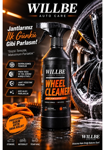 Willbe Auto Care Jant Temizleyici 500ml