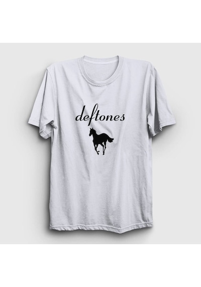 Noıssey Unisex Beyaz Horse Deftones T-shirt 380650tt