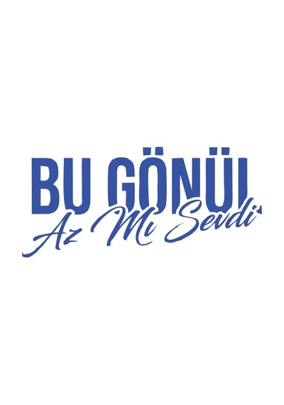 Bu Gönül Az Mı Sevdi Araba Sticker 17x17 Cm Mavi