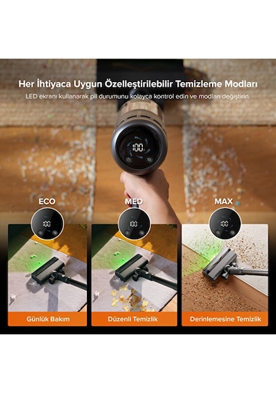 Roborock H60 Hub Ultra Dikey Süpürge