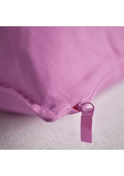 Ikea Gurlı Kırlent Kılıfı, Pembe, 50x50 Cm