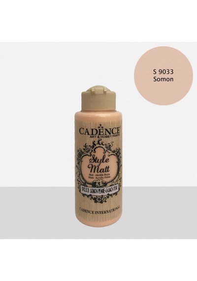 S9033 Somon Pembe Mat Akrilik Boya N11.3080