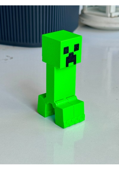 Minecraft Creeper Figürü - Hareketli Creeper Karakter