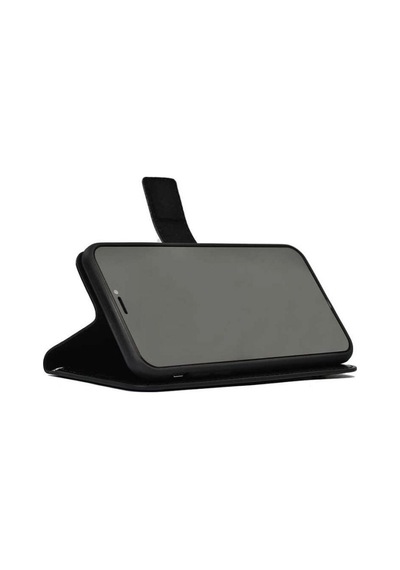 Smcase Tecno Camon 18P Kılıf Delüxe Stand Kartlıklı Cüzdan Kapa