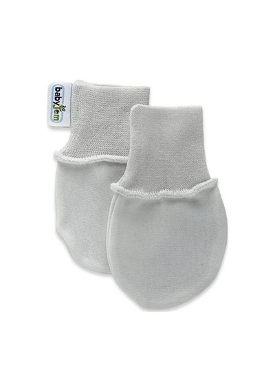 Mey İthalat Yenidoğan Bebek Eldiveni 398 Gri