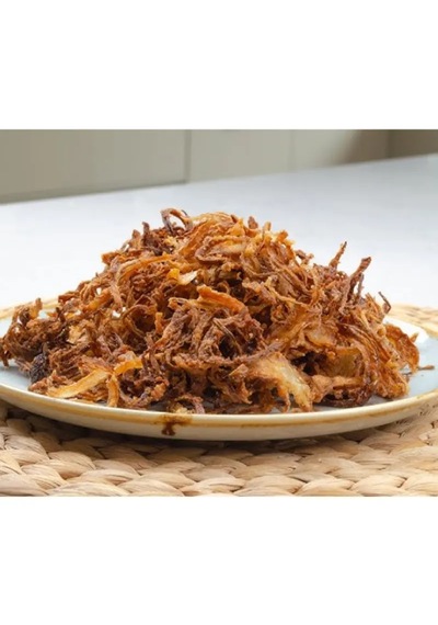 Deco Kızarmış Çıtır Soğan 1 Kg Hazır Crispy Onion Salata, Burger, Hot Dog Ve Yemekler İçin Pratik Garnitür