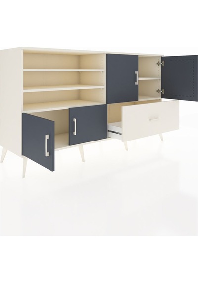Hyperion Konsol 5 Raflı Tek Çekmeceli 4 Kapaklı 176x44x99 Aytaşı- Aytaşı-antrasit/aytaşı Hyperion Konsol 5 Raflı Tek Çekmeceli 4 Kapaklı 176x44x99 Aytaşı- Aytaşı-antrasit/aytaşı