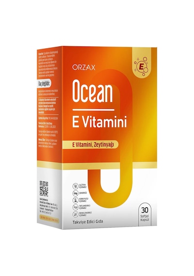 Ocean E Vitamini 30 Kapsül