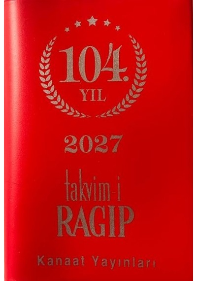 Ragıp Cep Takvimi 2027