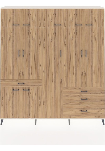 Hyperion Dolap 11 Raflı 4 Çekmeceli 2 Askılı 220x44x243 Aytaşı-çam/çam Atlas Çam/atlas Çam Hyperion Dolap 11 Raflı 4 Çekmeceli 2 Askılı 220x44x243 Aytaşı-çam/çam Atlas Çam/atlas Çam
