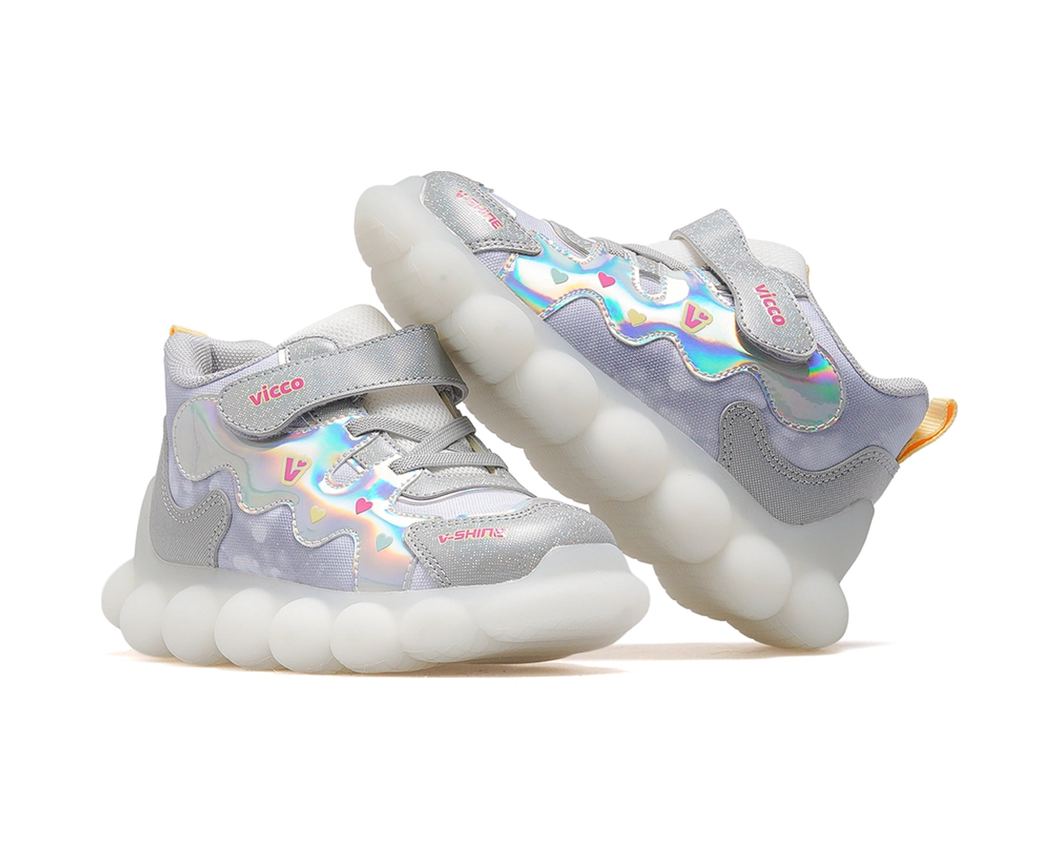 Vicco Sonya Kız Çocuk Işıklı Günlük Sneaker Ayakkabı 25k 946.438 Pk Gri Gri Vicco Sonya Kız Çocuk Işıklı Günlük Sneaker Ayakkabı 25k 946.438 Pk Gri Gri