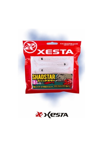 Xesta Shad Star 3.5" 9.5cm Silikon Yem 6p