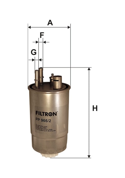 Filtron Pp966/2 Yakıt Filtresi