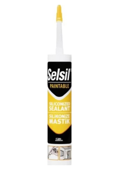 Selsil Mastik Atrasıt Gri 500gr