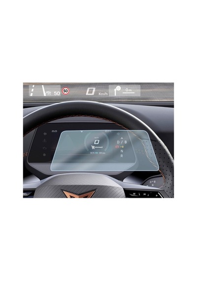 Cupra Born Uyumlu 5.3 İnç Araç Ekran Koruyucu Nano Dijital Gösterge 9h Kırılmaz Şeffaf