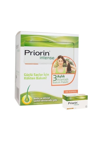 Priorin Intense Avantajlı Paket 120 + 60 Kapsül