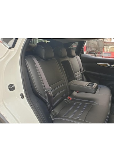 Nissan Qashqai Araca Özel Deri Oto Koltuk Kılıfı (389609600)