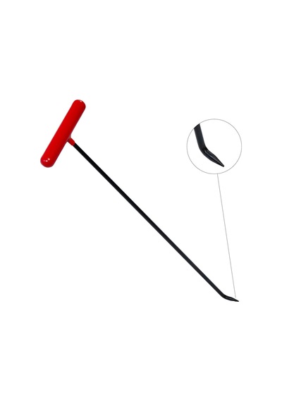 65 Cm 10 Mm Çap Özel Yapım Yassı Uçlu Çift Kıvrımlı Çubuk - S12-02