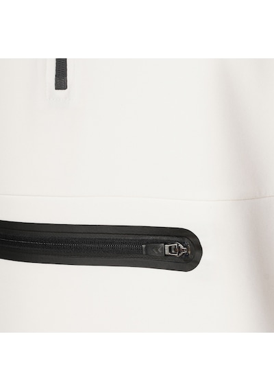 Hummel Loton Yarım Fermuarlı Sweatshırt 922255-9003 Beyaz