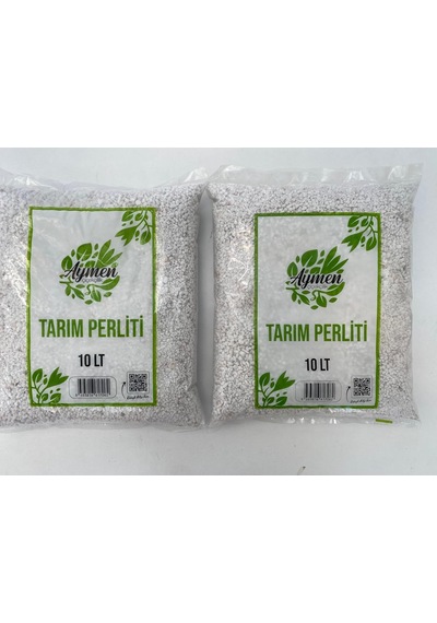 Aymen Çiçekçilik 2 Adet 10 Litre Tarım Perliti Köklendirici Perlit Toplam 20 Lt Drenaj Düzenleyici Premium Kalite 1