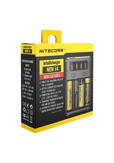 Nitecore New İ4 İntelli Charger Li-ion / Nı-cd / Nı-mh Pil Şarj