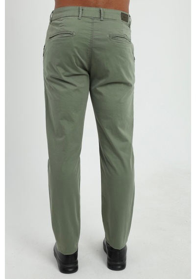 Dufy Erkek Regular Fit Haki Pantolon-19095
