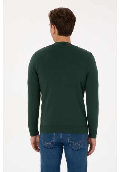U.s. Polo Assn. Erkek Koyu Yeşil Hırka Triko 50307952-vr079 Koyu Yesıl