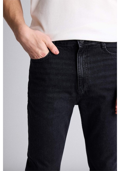 Defacto 90's Slim Fit Siyah Erkek Jean Pantolon D8587ax/nm40 Siyah