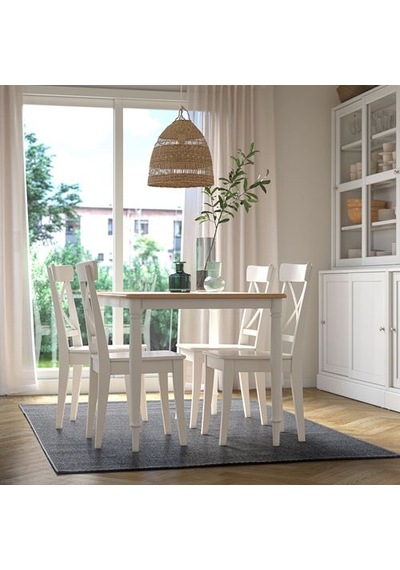 Ikea Morum Büyük Halı, Koyu Gri, 160x230 Cm, İç/dış Mekan Dikdörtgen