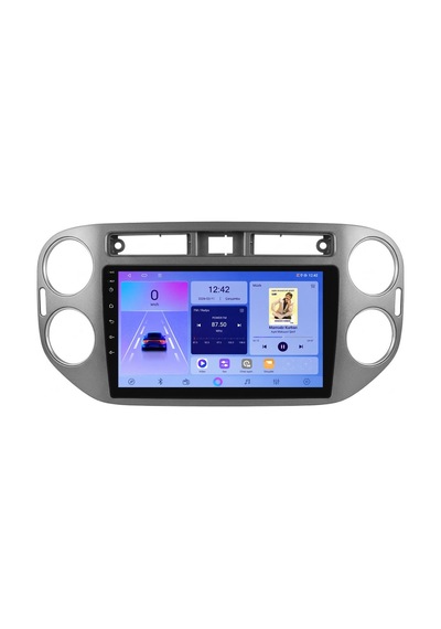 Volkswagen Tiguan Android Multimedya 2008-2015 Carplay Android Auto Navigasyon 4gb Ram 32gb 9"