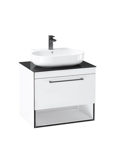 Orka Knıdos 70 Alt Modül + Lavabo Parlak Beyaz Diğer Orka Knıdos 70 Alt Modül + Lavabo Parlak Beyaz Diğer