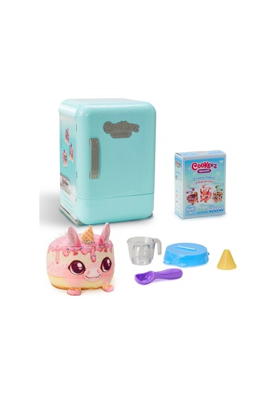 Cookeez Makery Buzdolabı Sürpriz Pasta Oyuncak Pelüş Interaktif Kokulu Sürpriz Oyuncak Seti