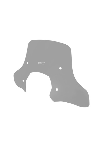 Gp Kompozit Lambretta V125 / V200 2021-2023 Uyumlu Ön Cam Füme 43 Cm